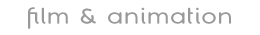 film & animation